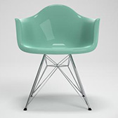 chair_0050_Eames Shell Armchair DAR Chrome Base